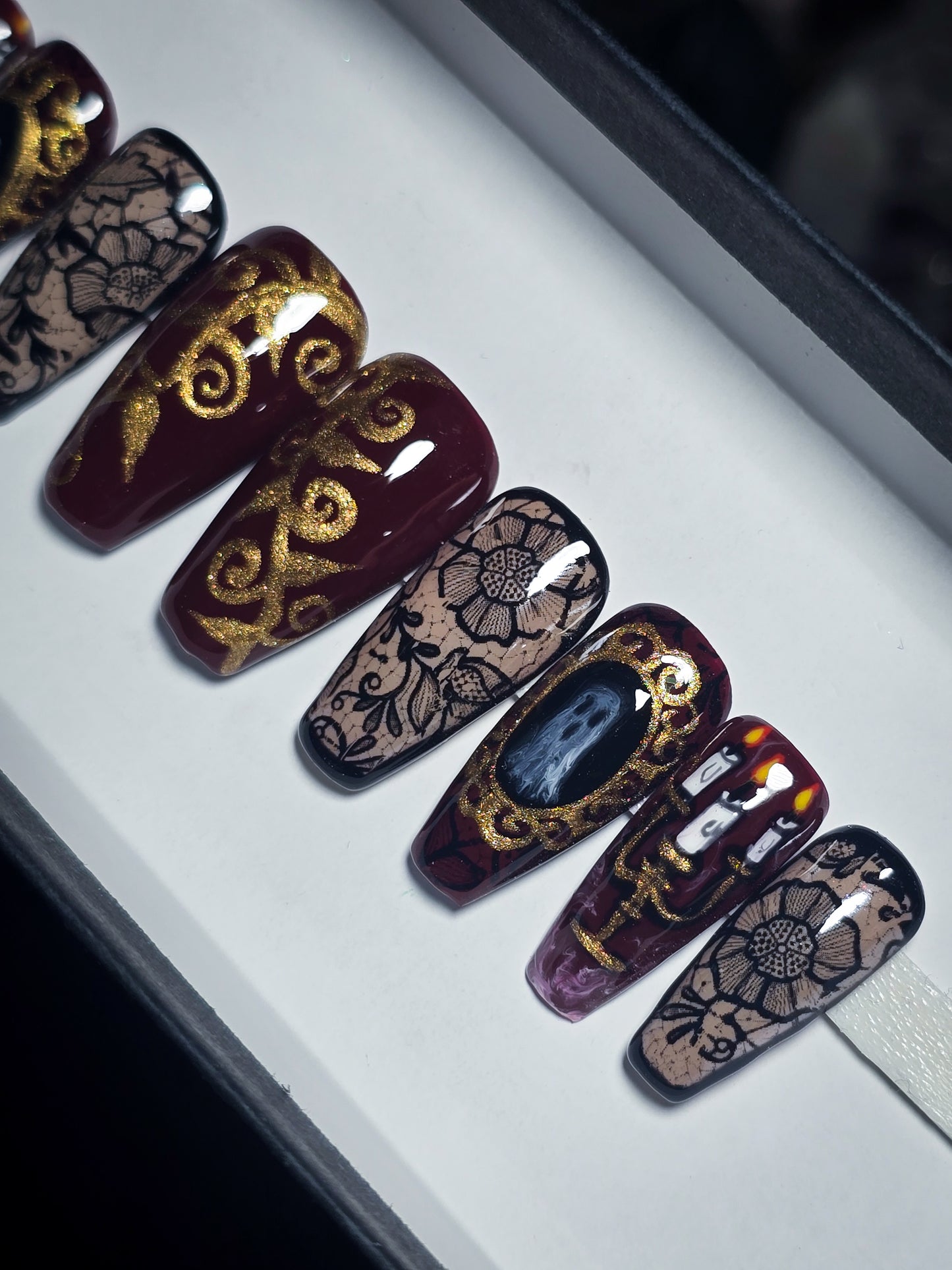 The Haunter Parlor Press on Nail Set