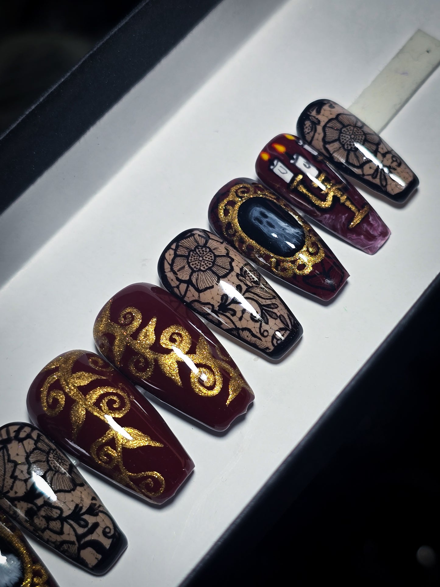 The Haunter Parlor Press on Nail Set