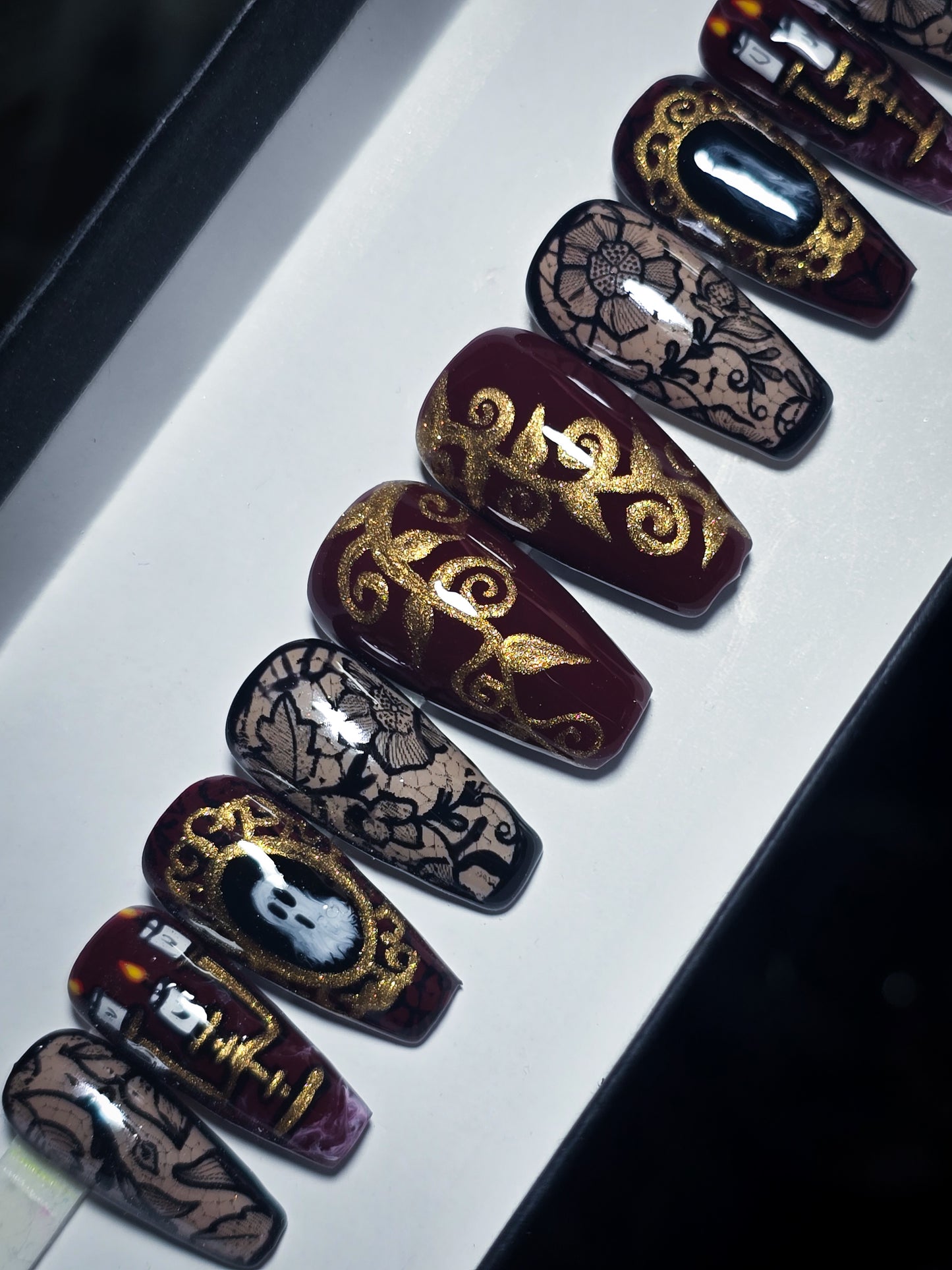 The Haunter Parlor Press on Nail Set