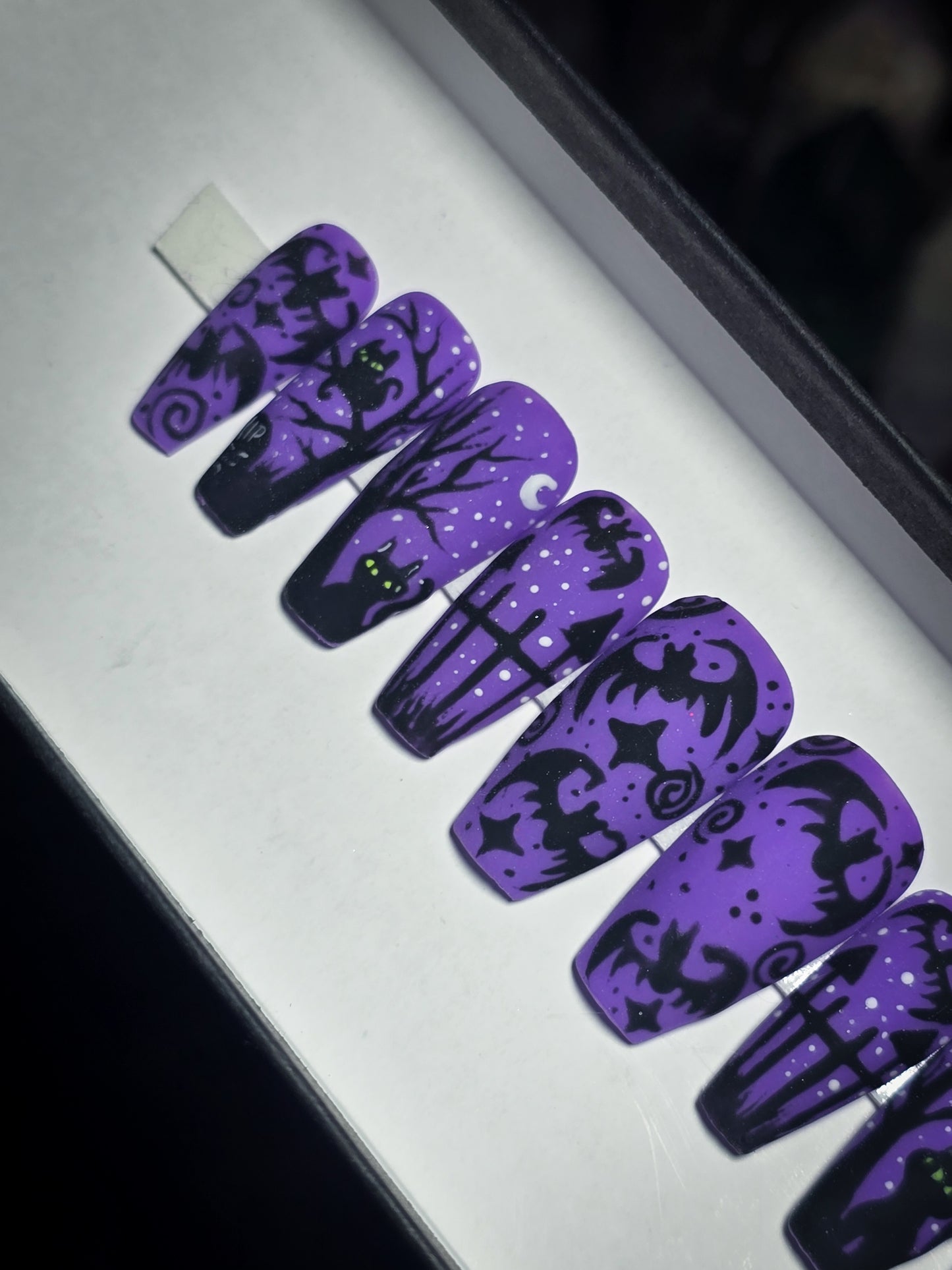 The Witching Grounds (Glow in the Dark) Press on Nail Set