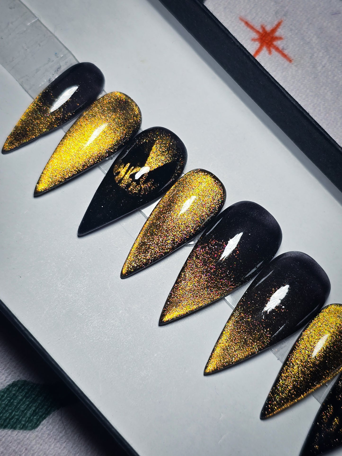 Gilded Ghoul Press on Nail Set