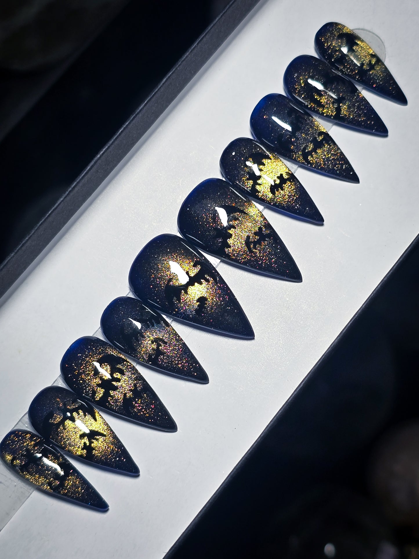Night Flight Press on Nail Set