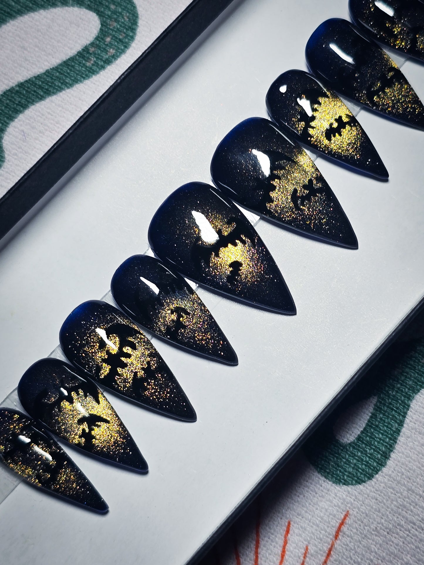 Night Flight Press on Nail Set