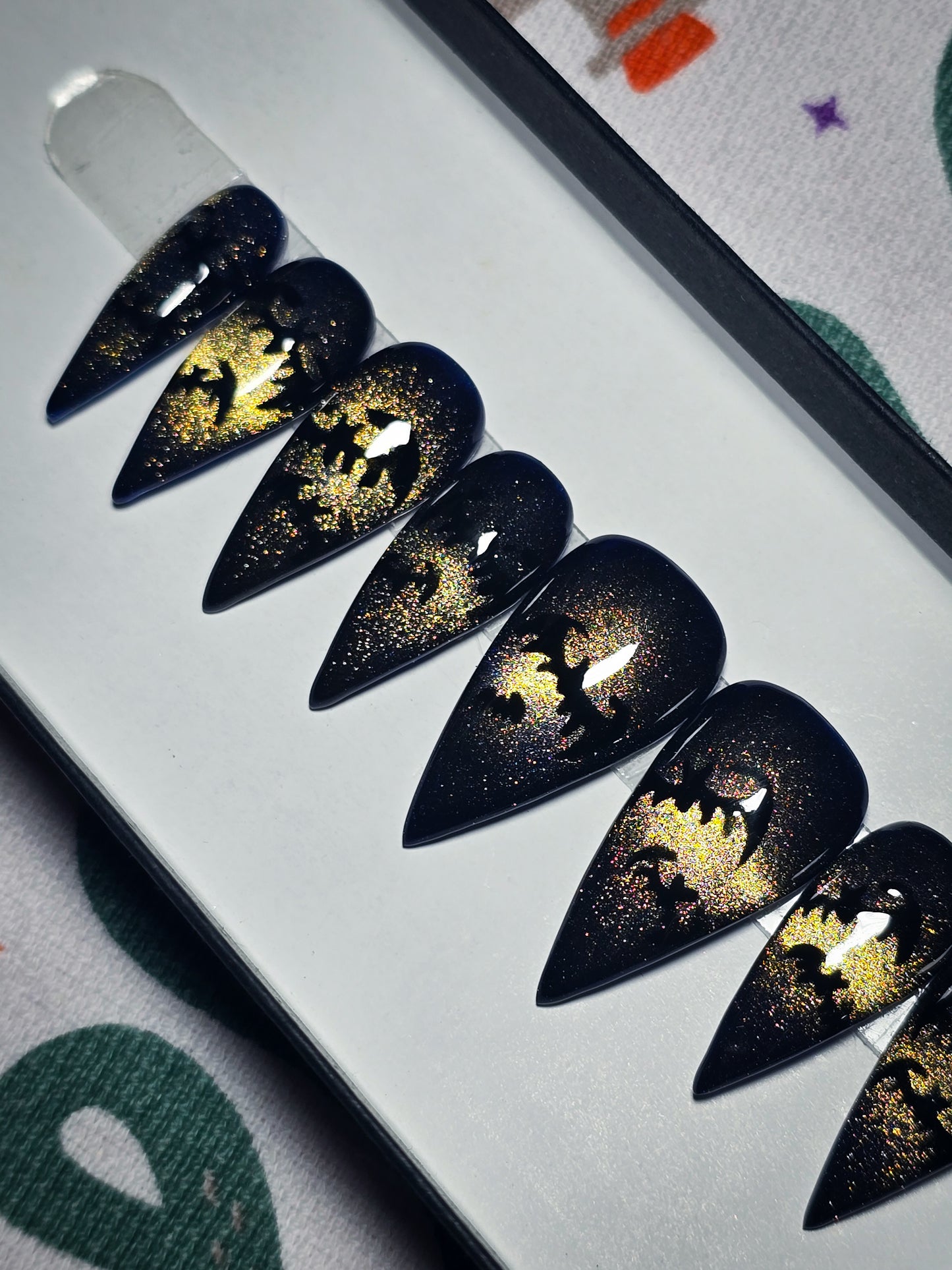 Night Flight Press on Nail Set