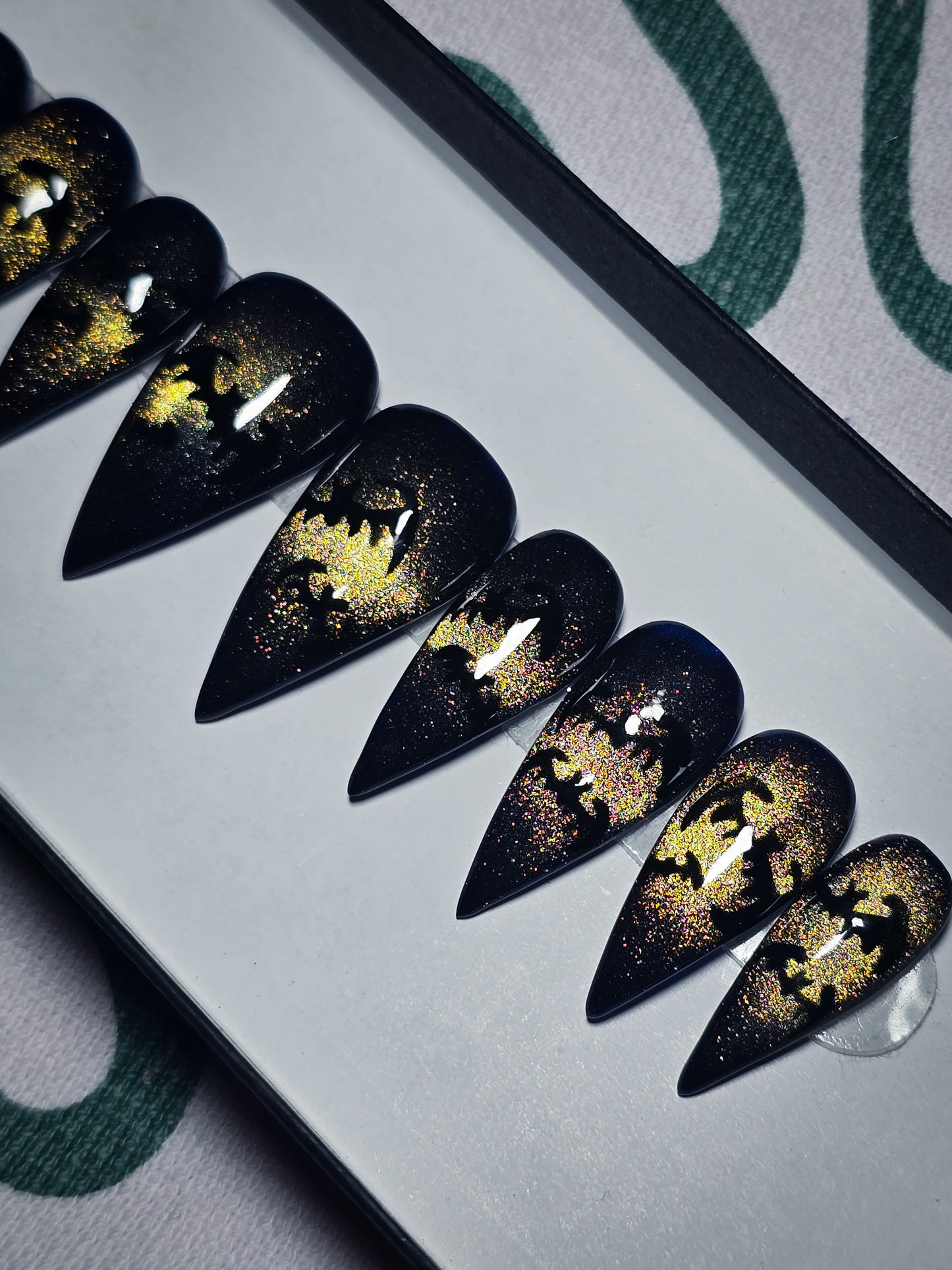 Night Flight Press on Nail Set