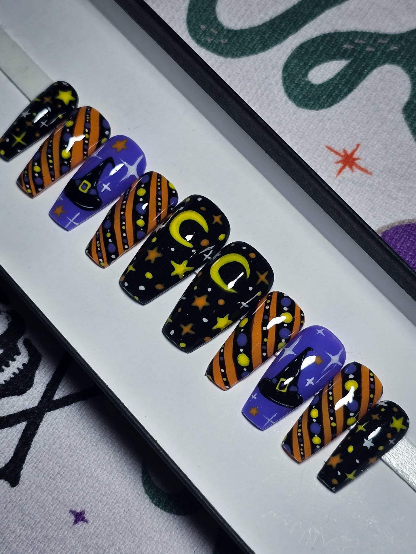 A Little Witchy Press on Nail Set