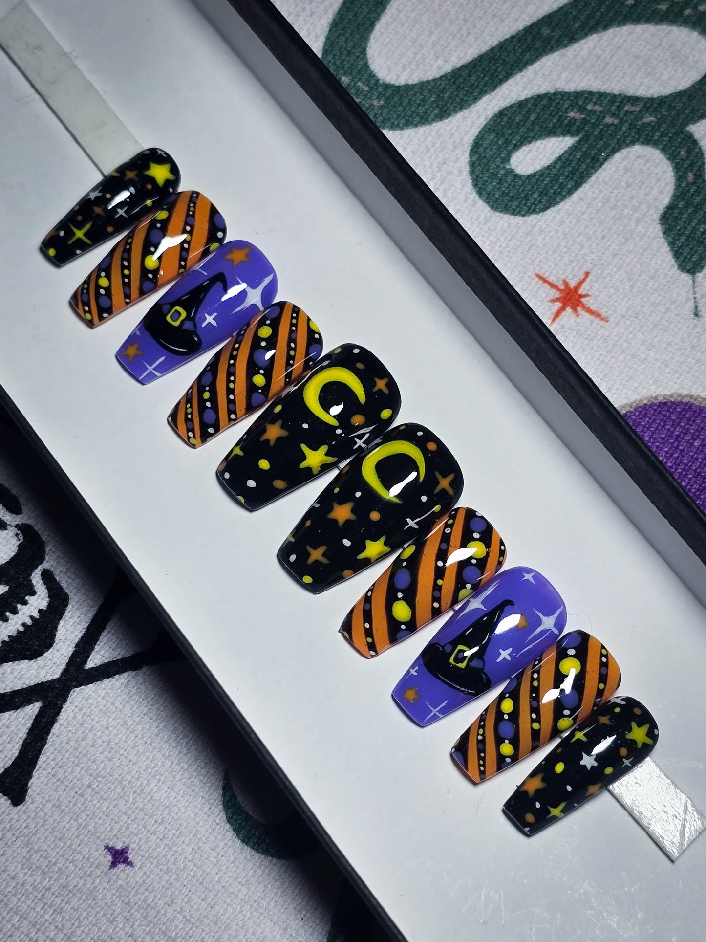 A Little Witchy Press on Nail Set