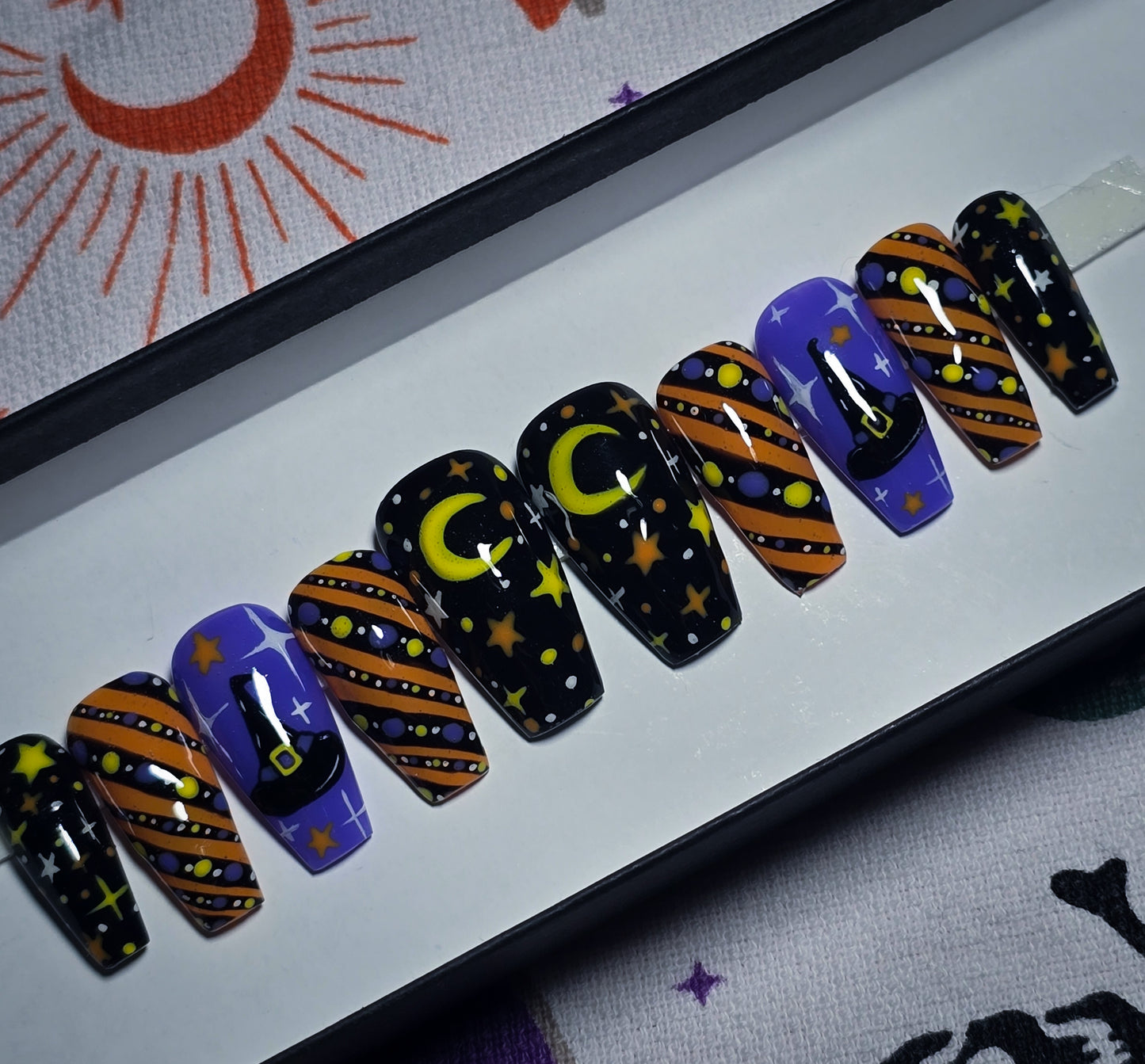A Little Witchy Press on Nail Set