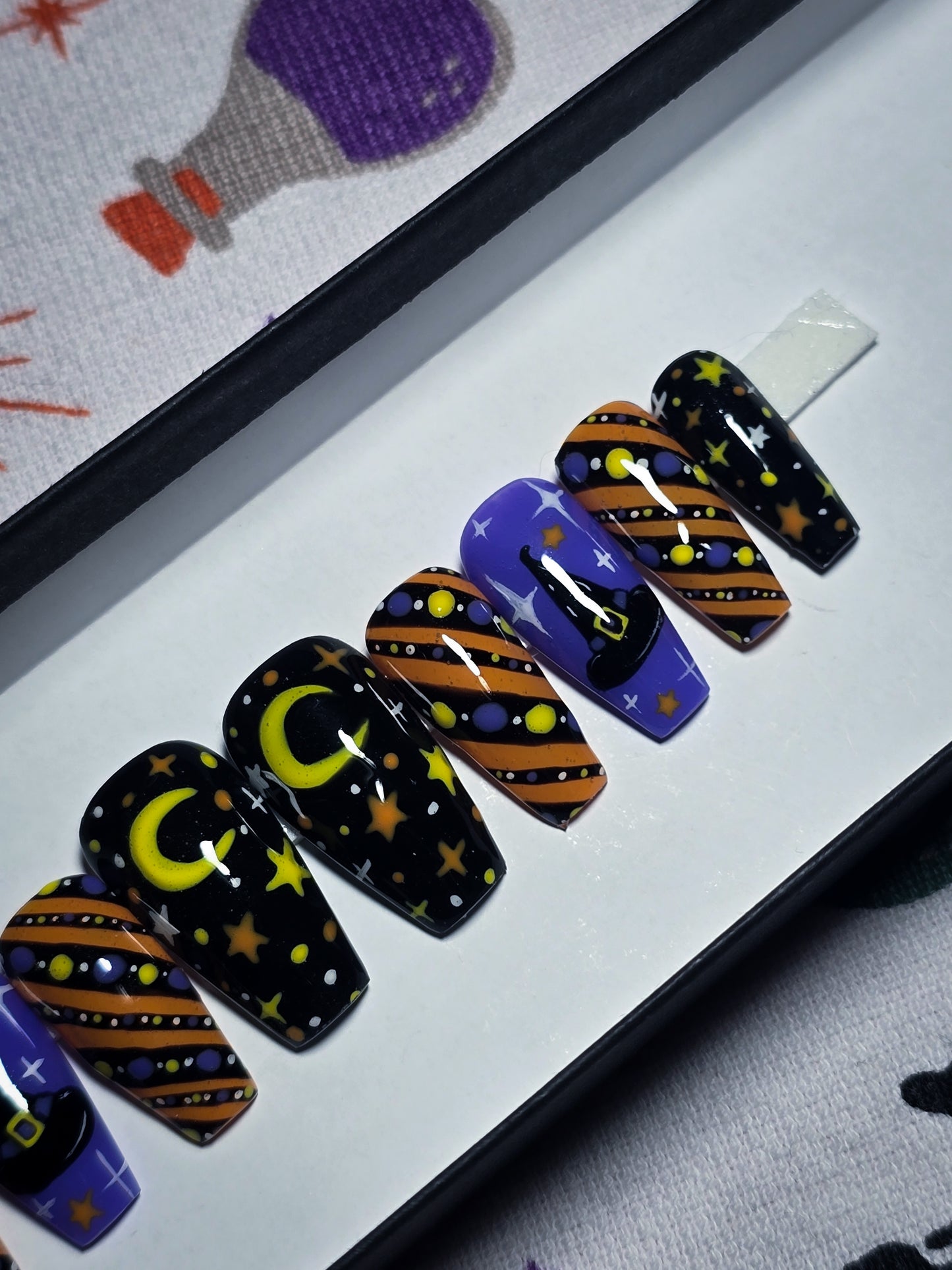 A Little Witchy Press on Nail Set