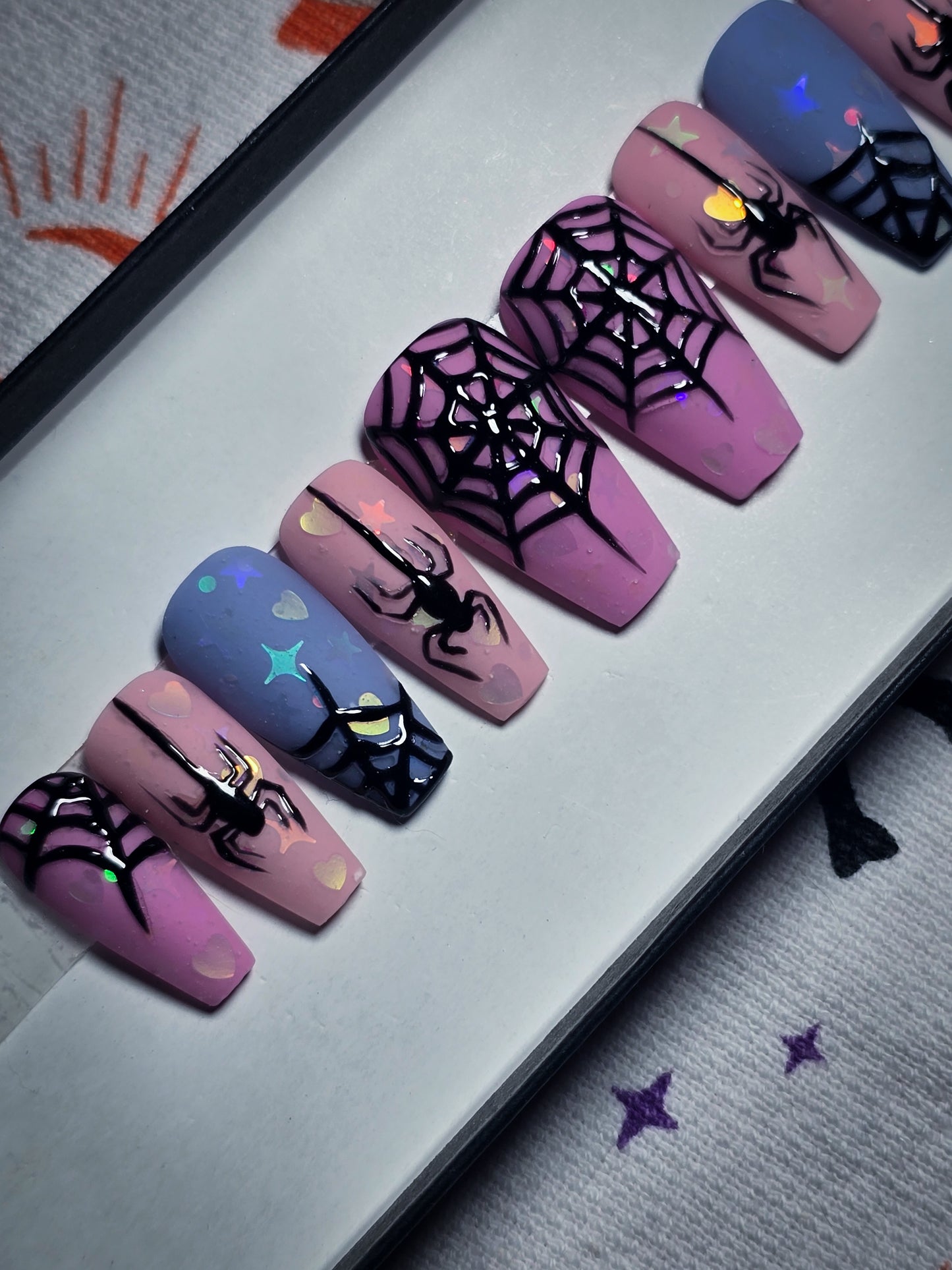 Love Bug press on Nail Set