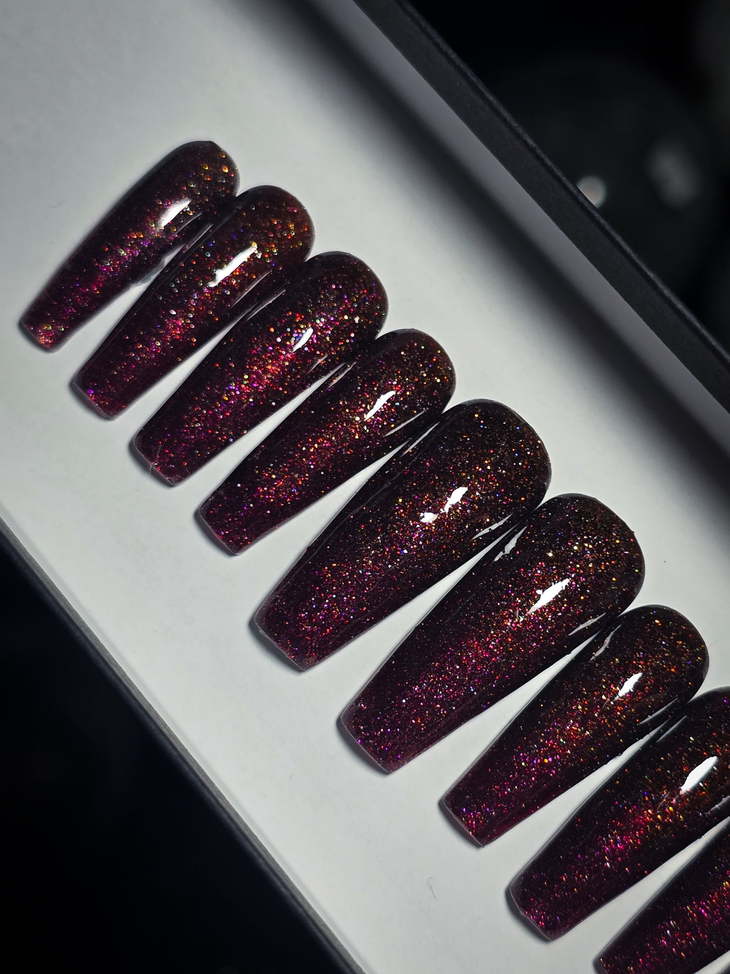 Spiced Cranberry Press on Nail Set
