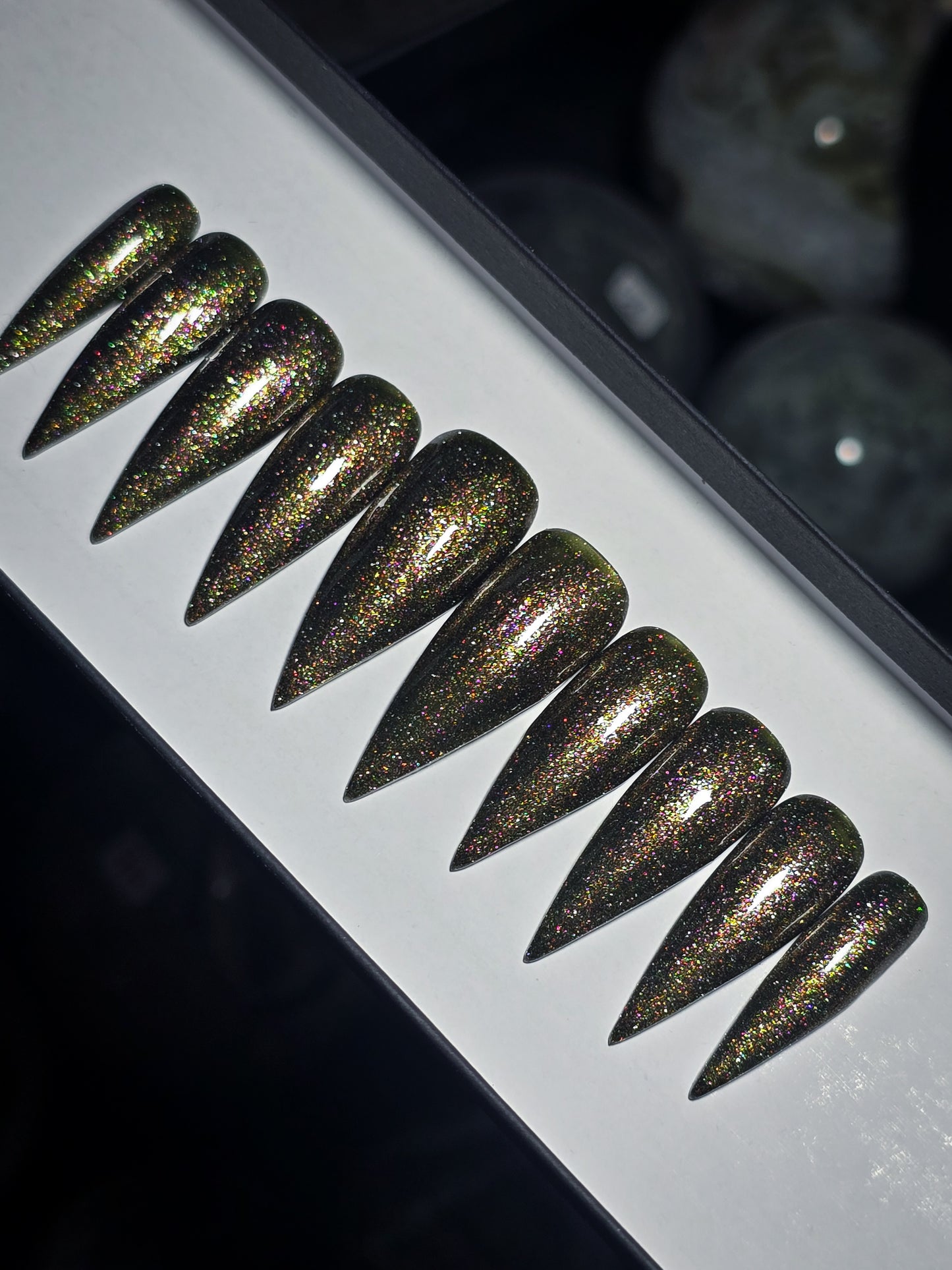 Mystic Moss Press on Nail Set