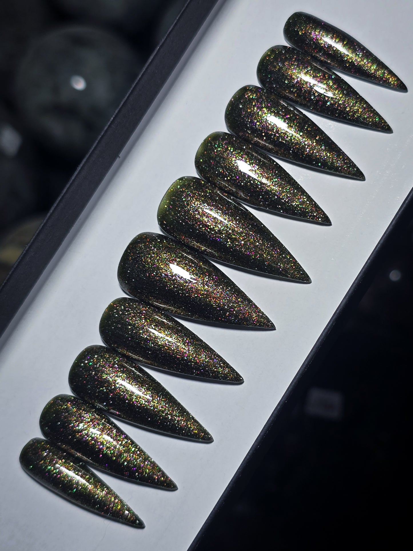 Mystic Moss Press on Nail Set