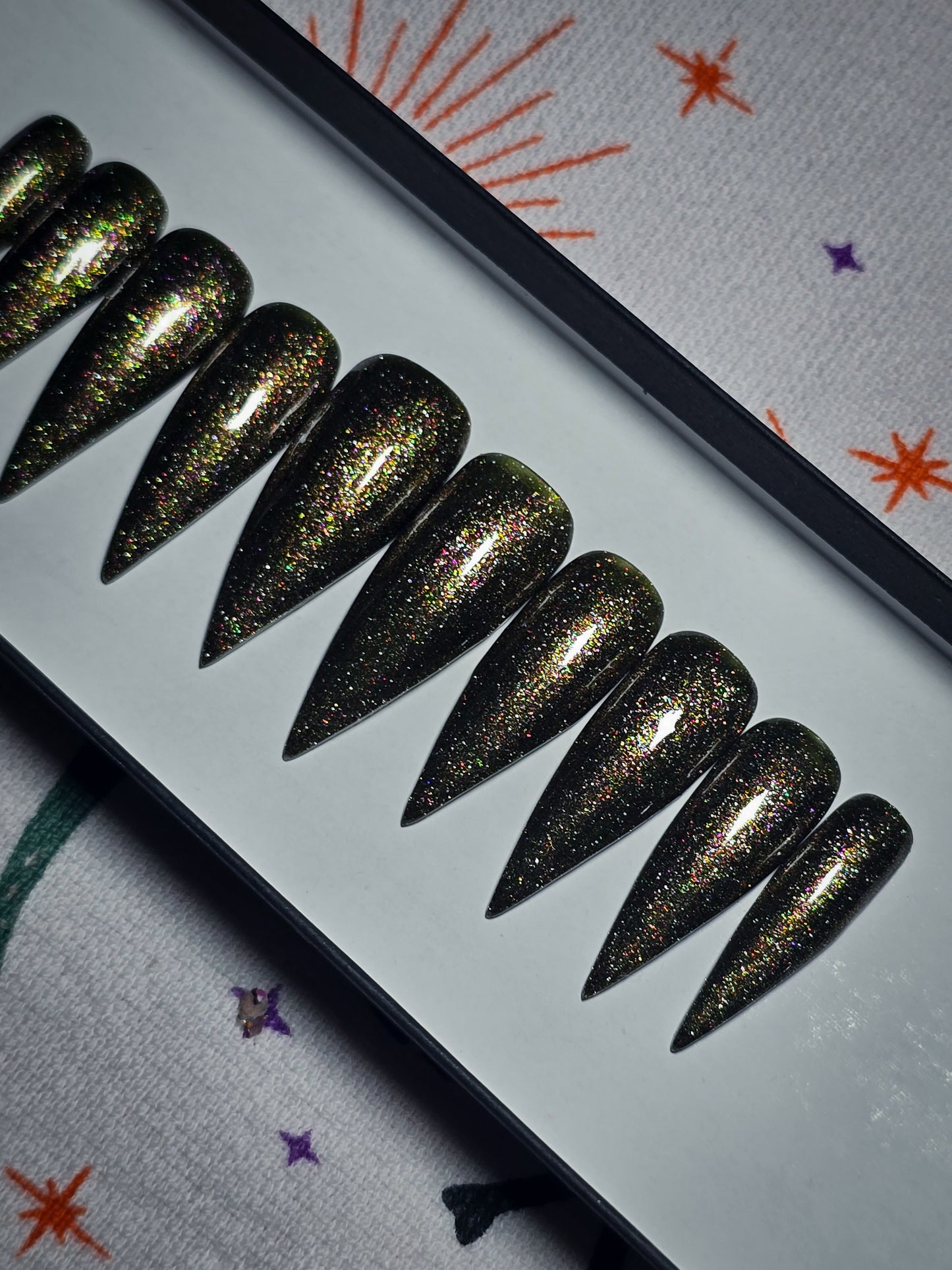 Mystic Moss Press on Nail Set