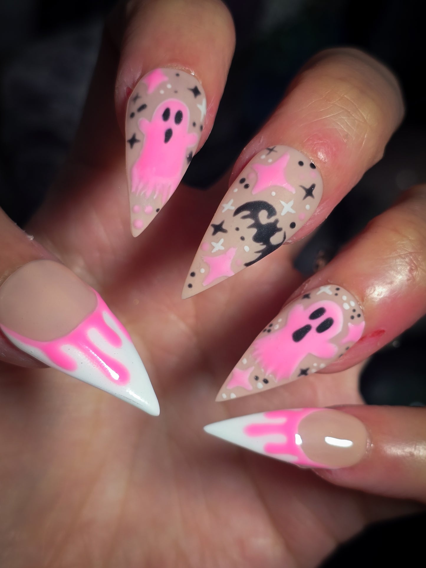 Boo After Dark (Glow in the Dark) Press on Nail Set