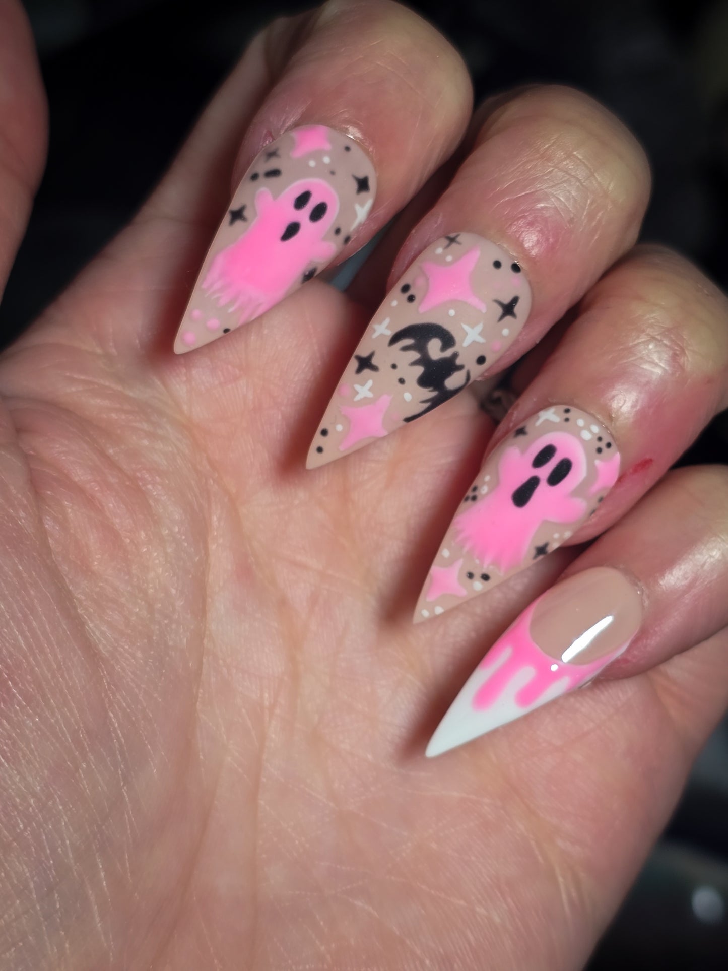 Boo After Dark (Glow in the Dark) Press on Nail Set