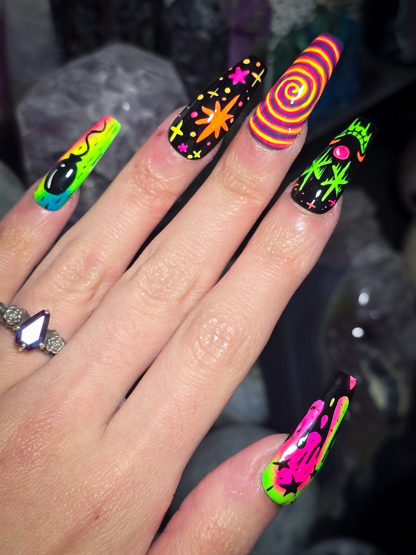 Toxic Circus Press on Nail Set
