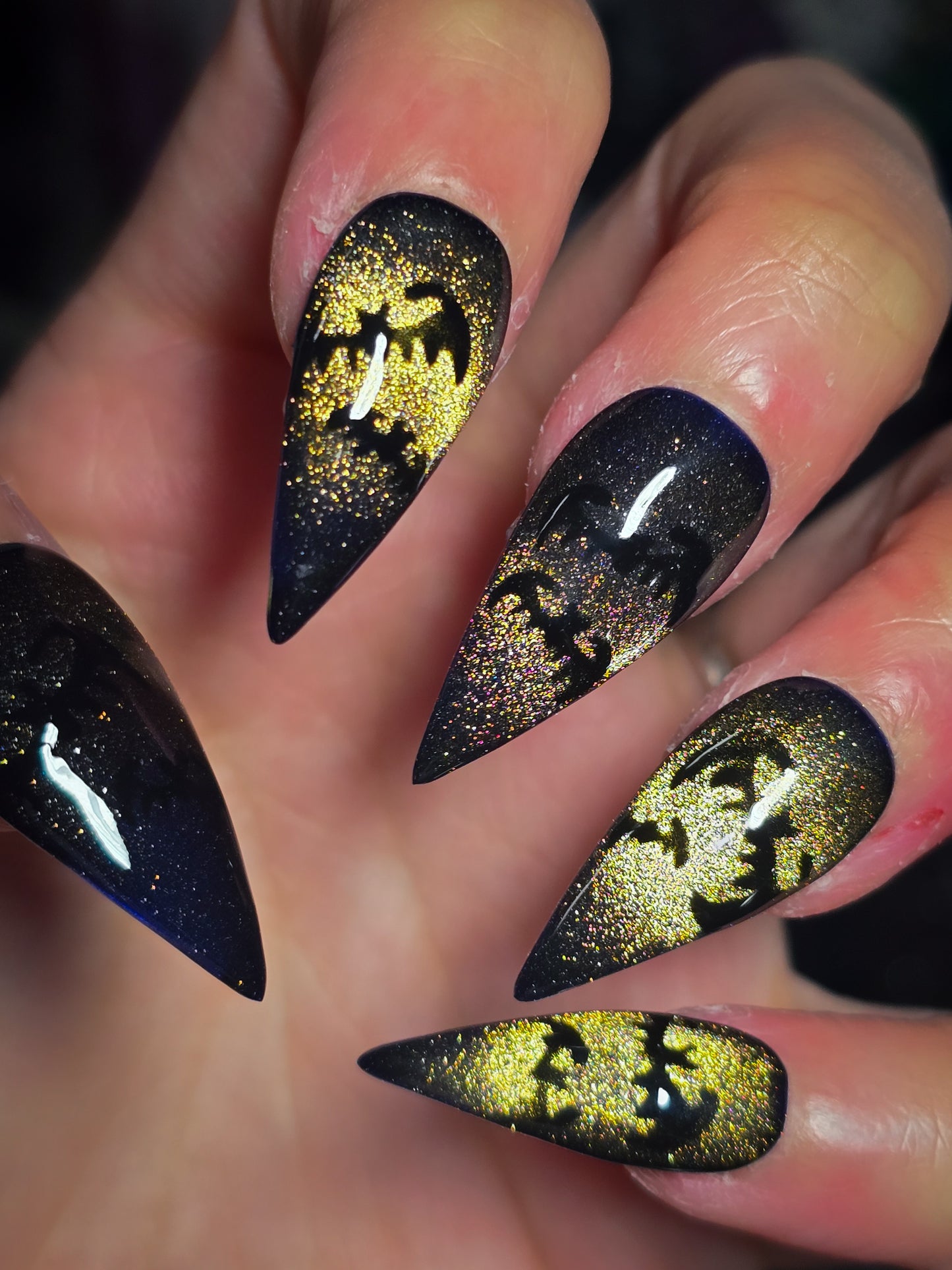 Night Flight Press on Nail Set
