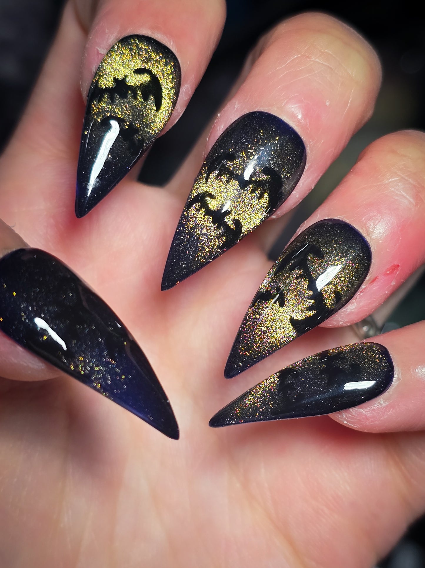 Night Flight Press on Nail Set