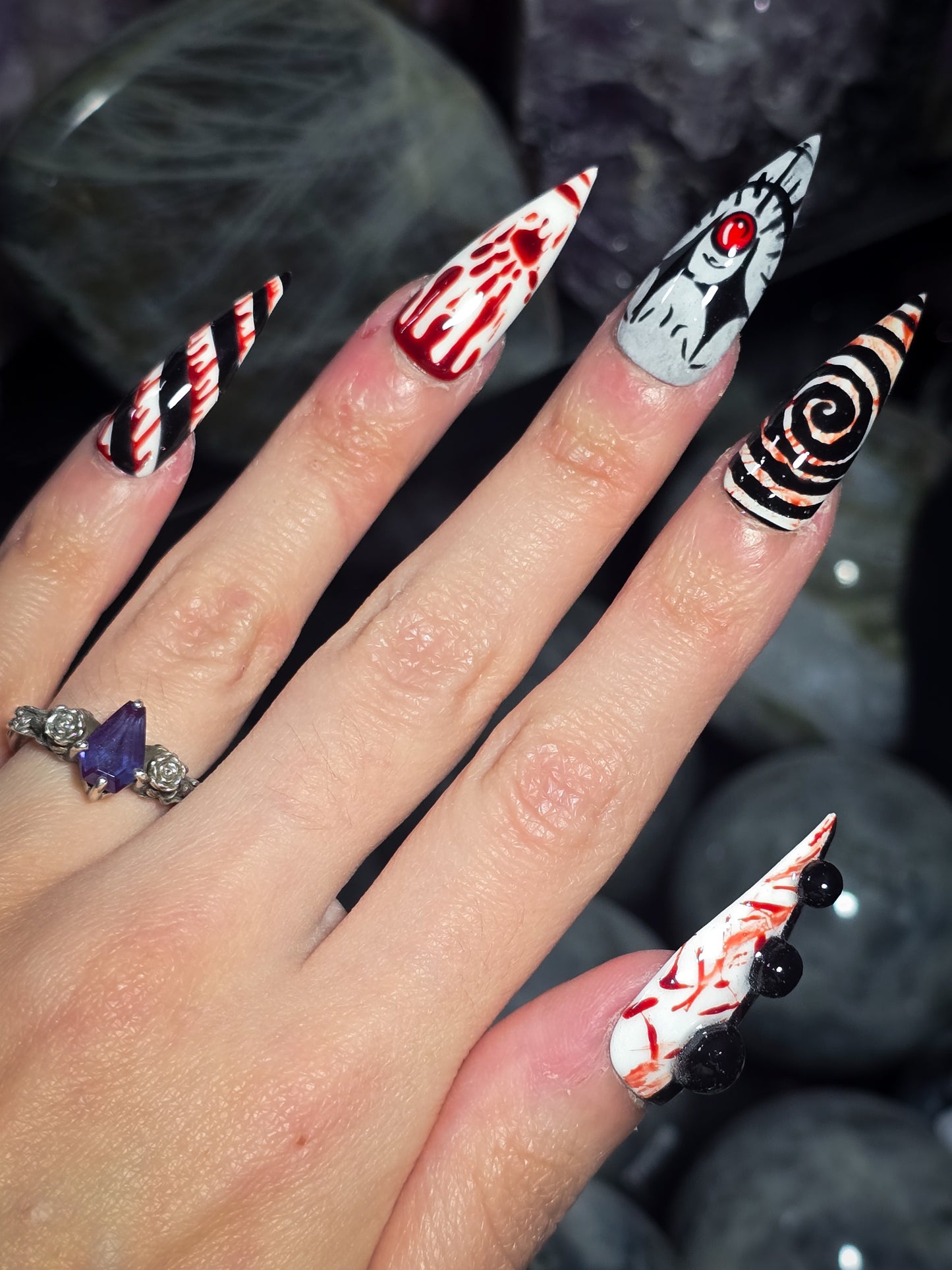 Slasher Circus Press on Nail Set