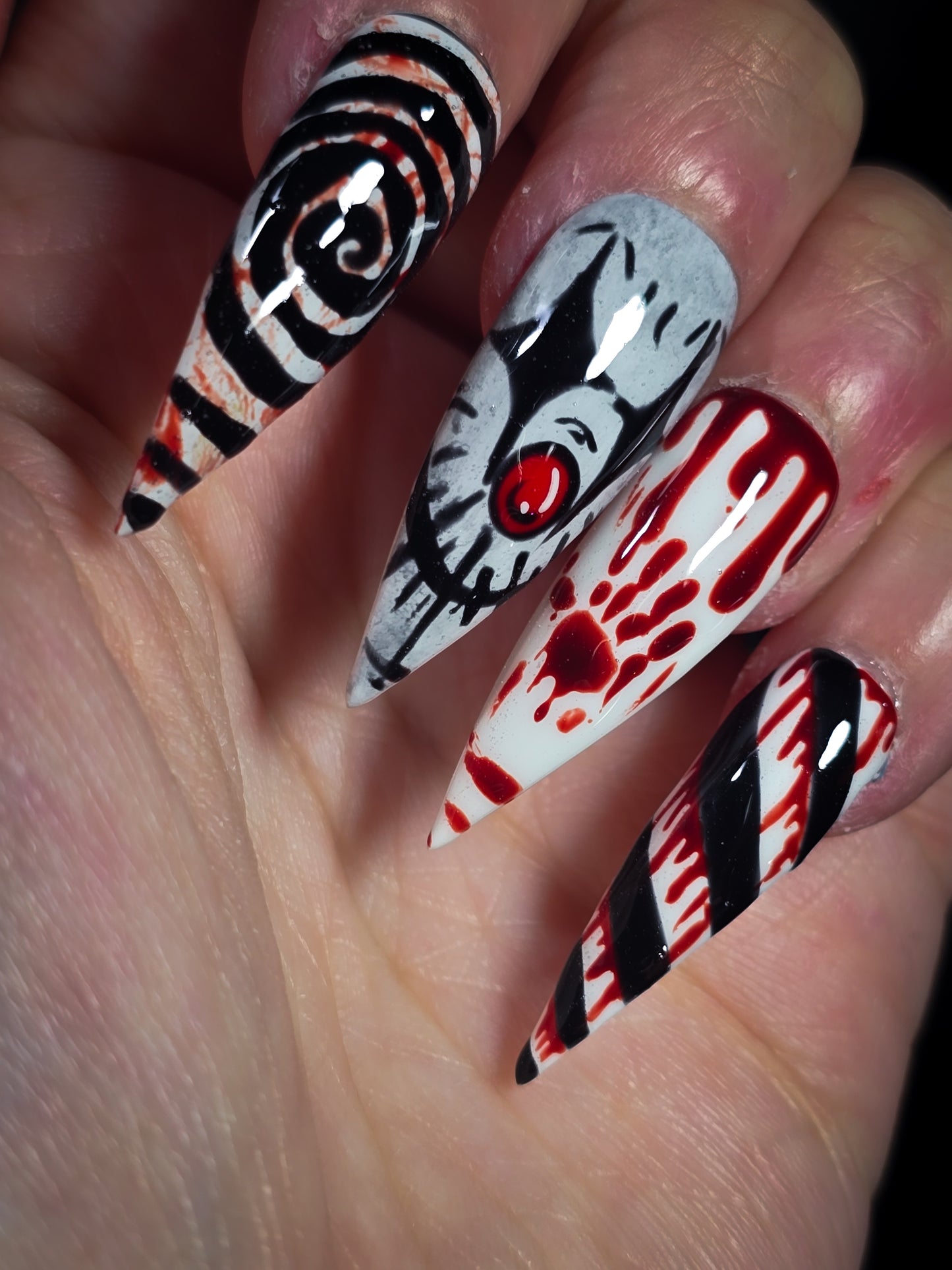 Slasher Circus Press on Nail Set