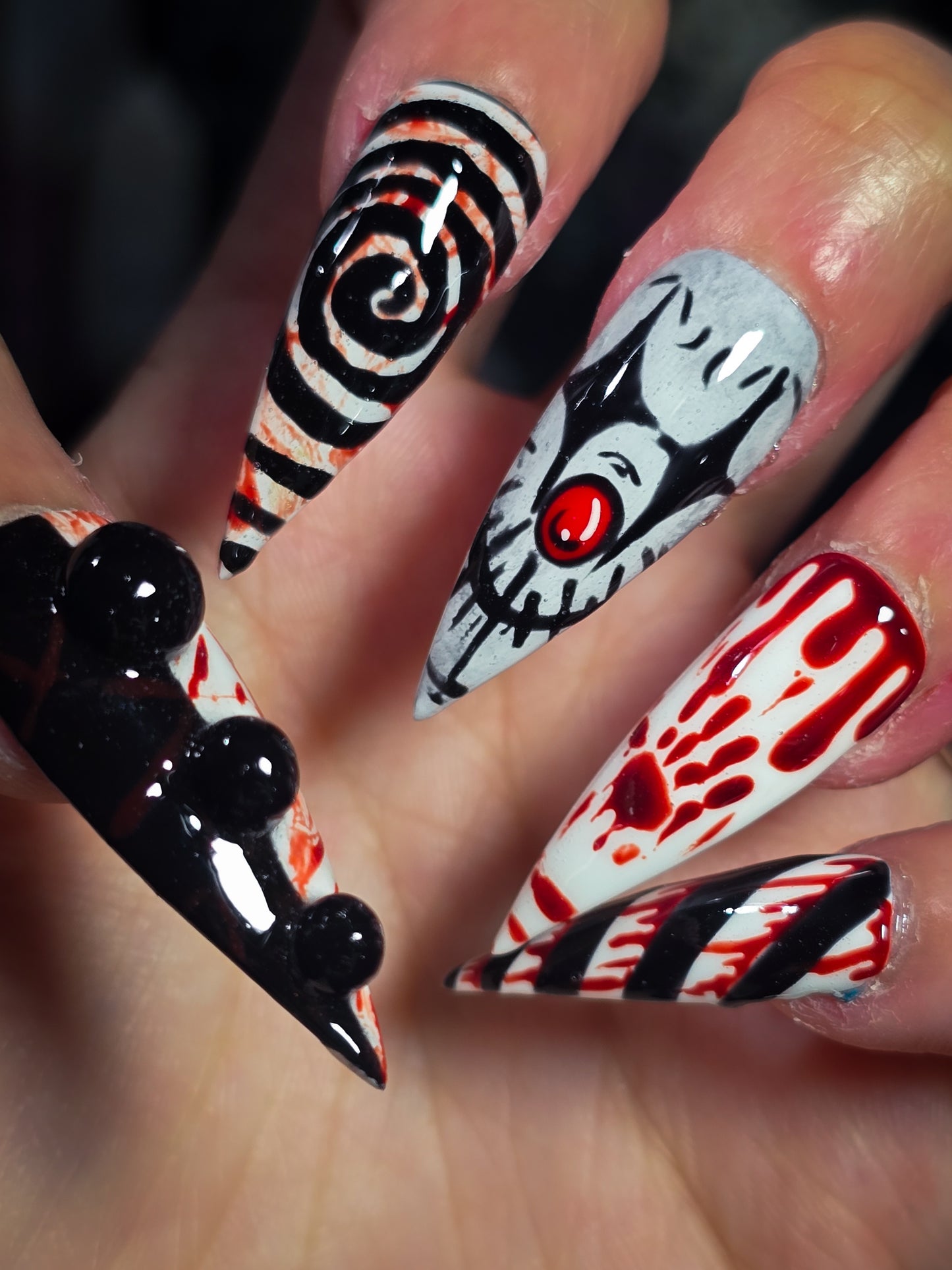 Slasher Circus Press on Nail Set