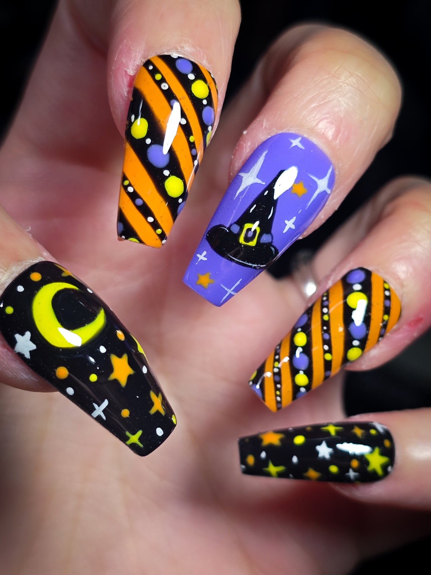 A Little Witchy Press on Nail Set