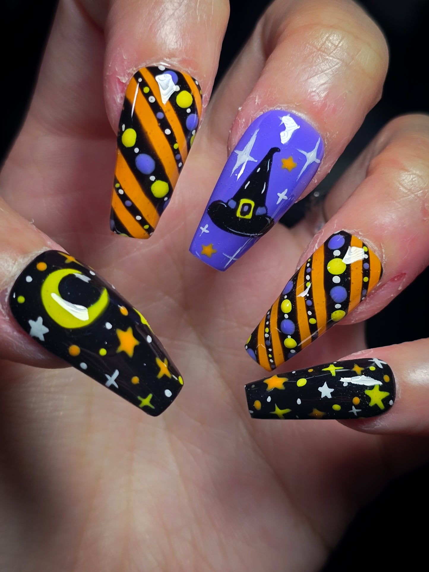 A Little Witchy Press on Nail Set