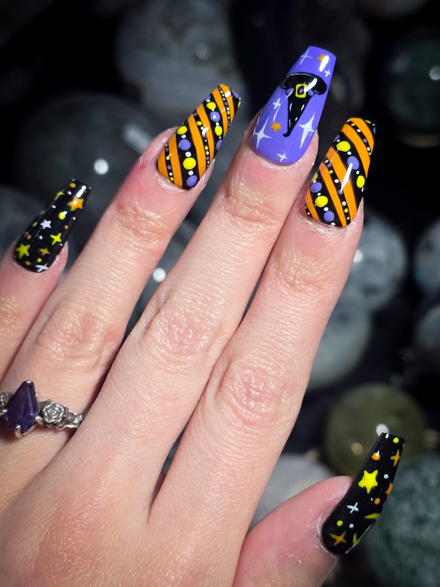 A Little Witchy Press on Nail Set