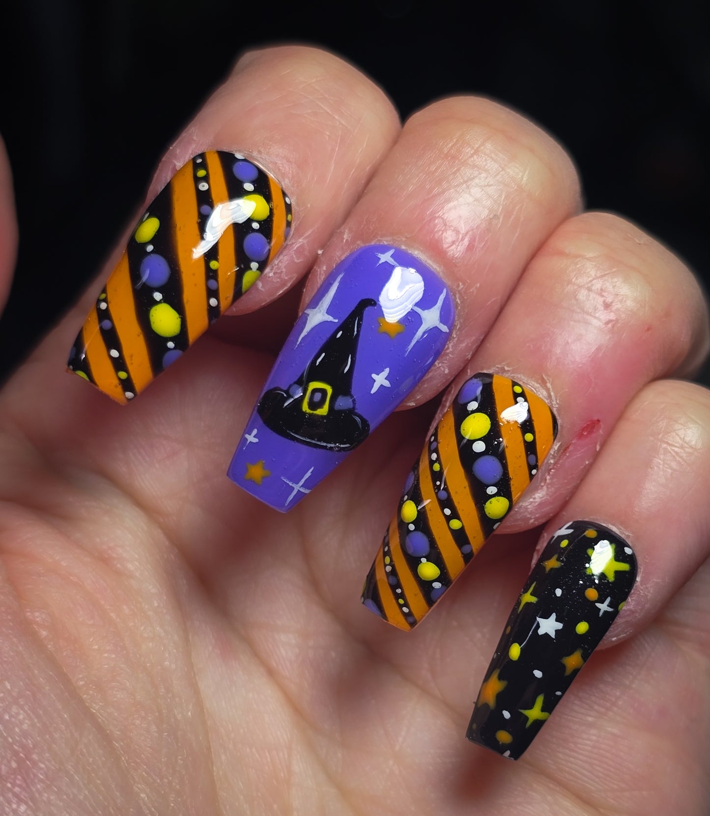A Little Witchy Press on Nail Set