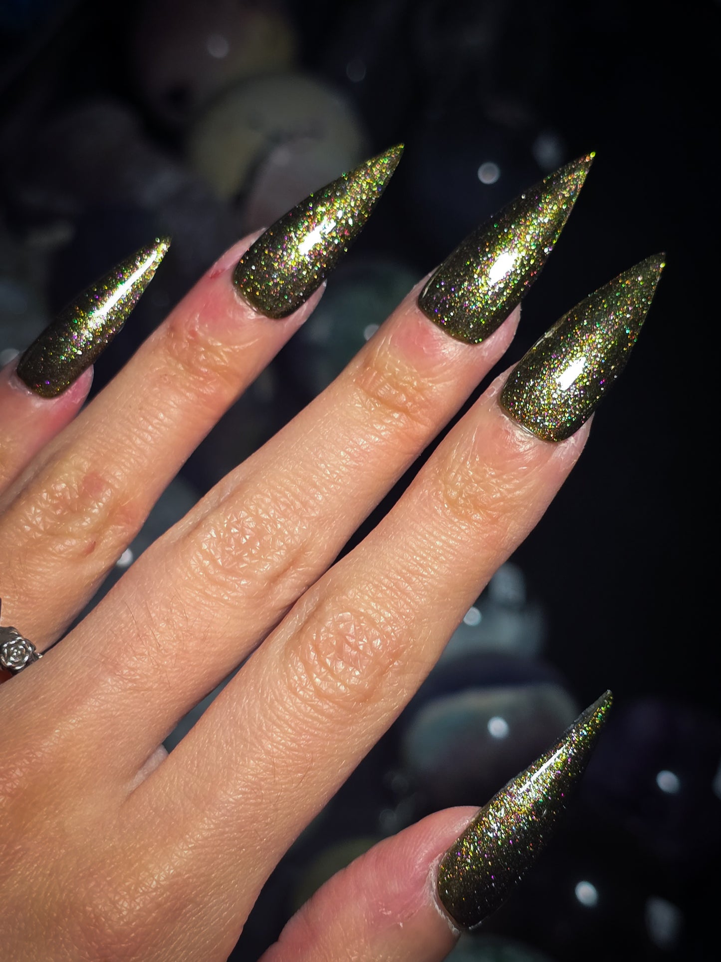 Mystic Moss Press on Nail Set