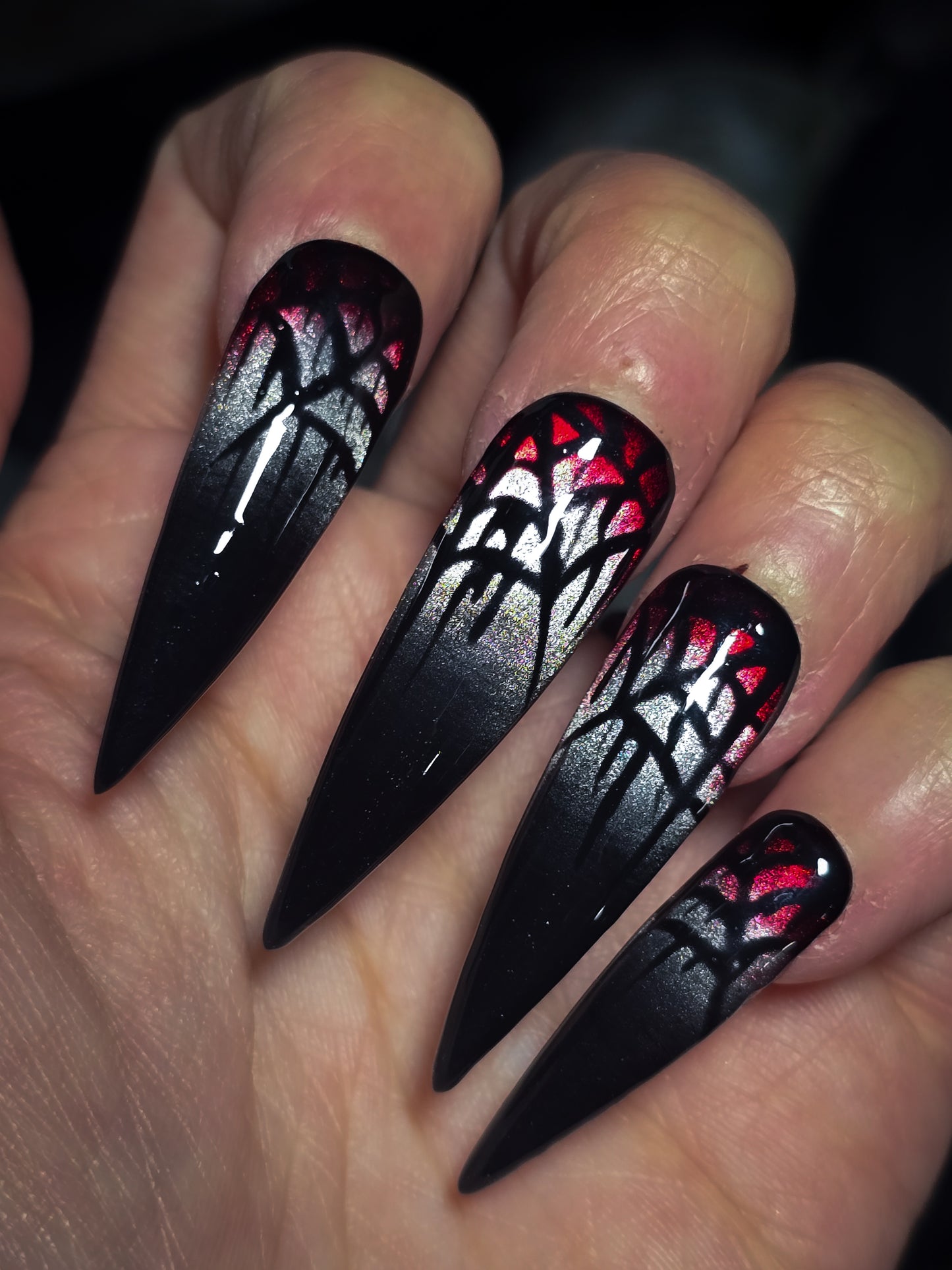 Widows Web Press on Nail set