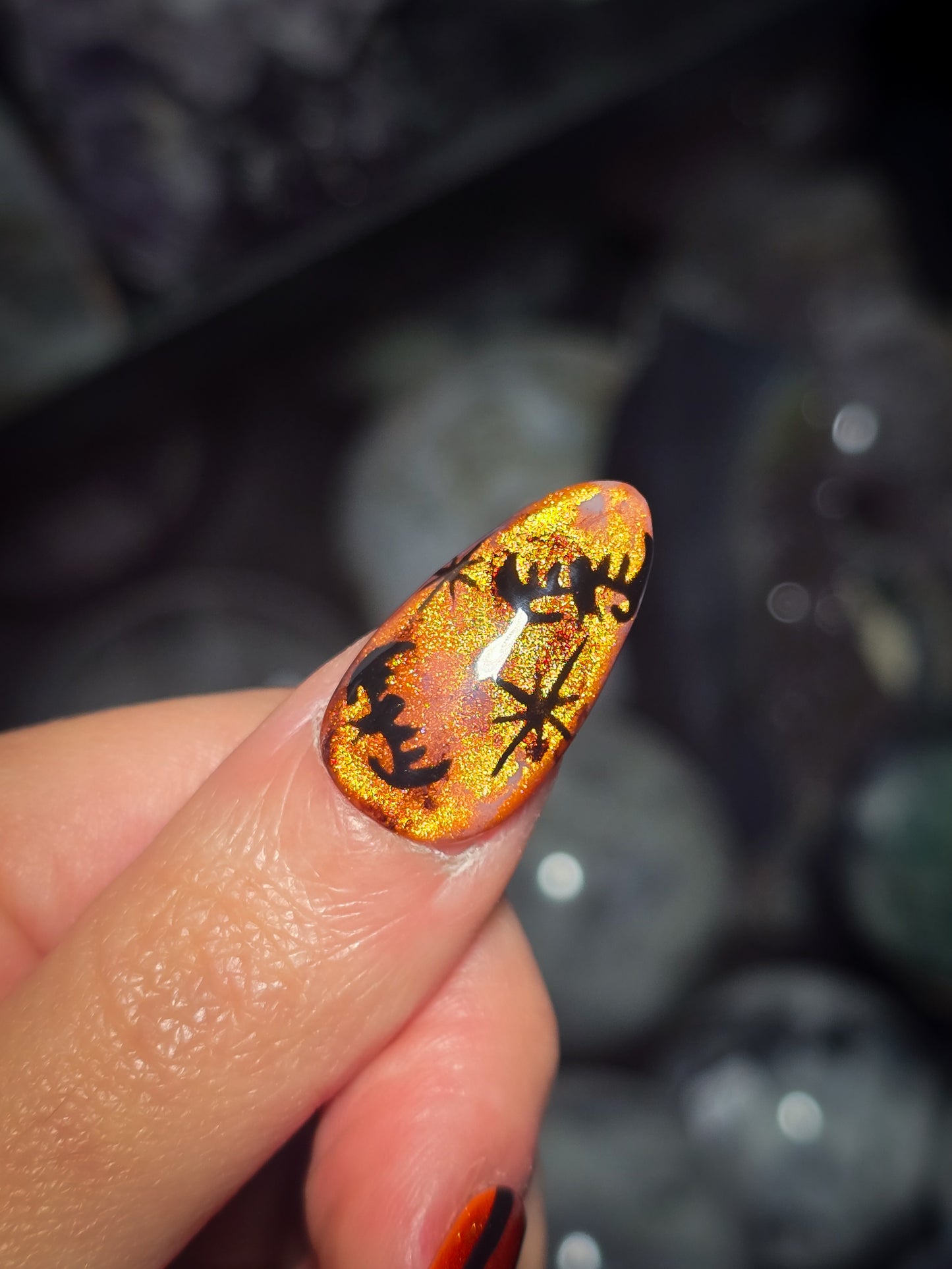 Creatures of the Night Press on Nail set