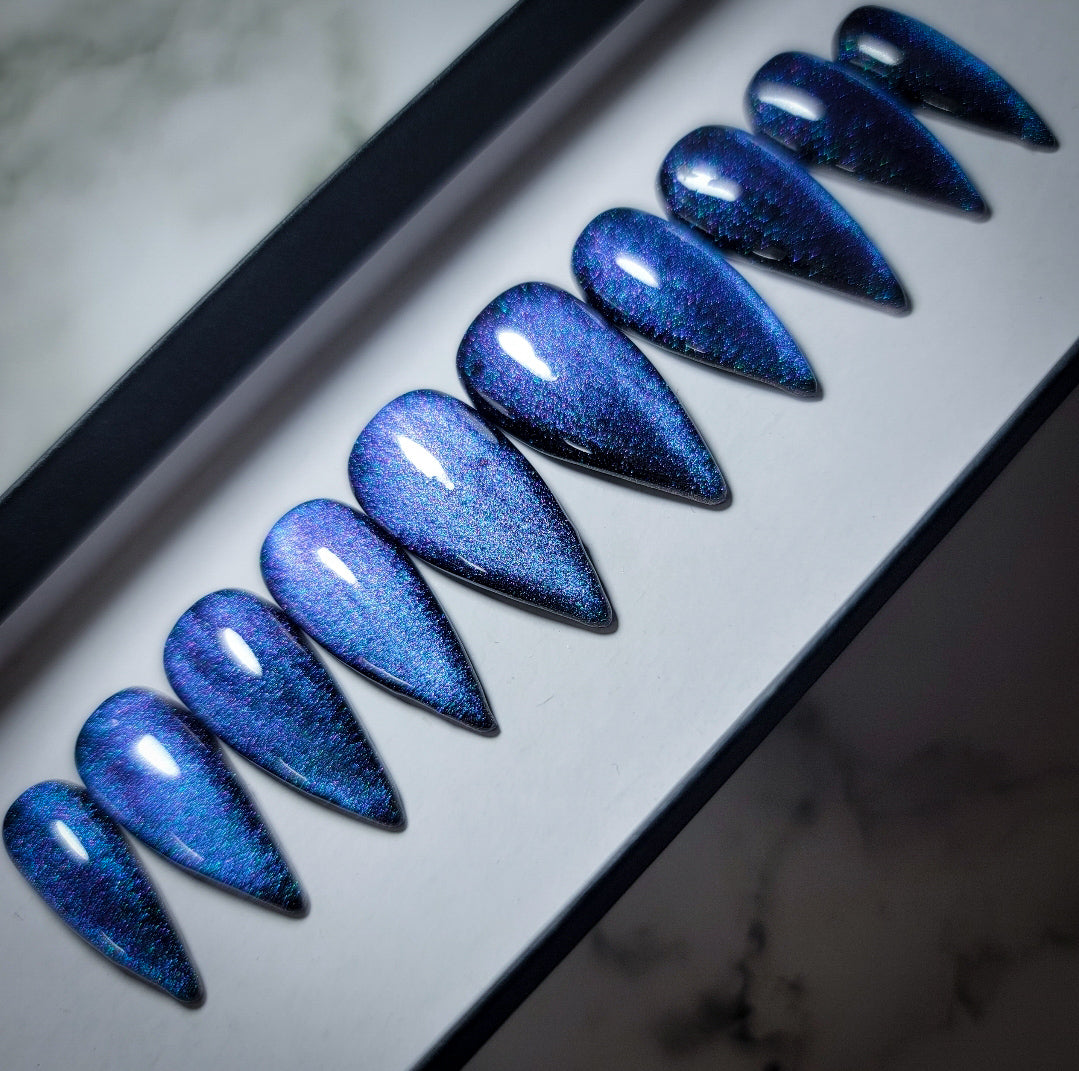 Mystic Teal Press on Nail Set