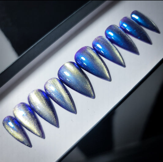 Crystal Ball Press on Nail Set