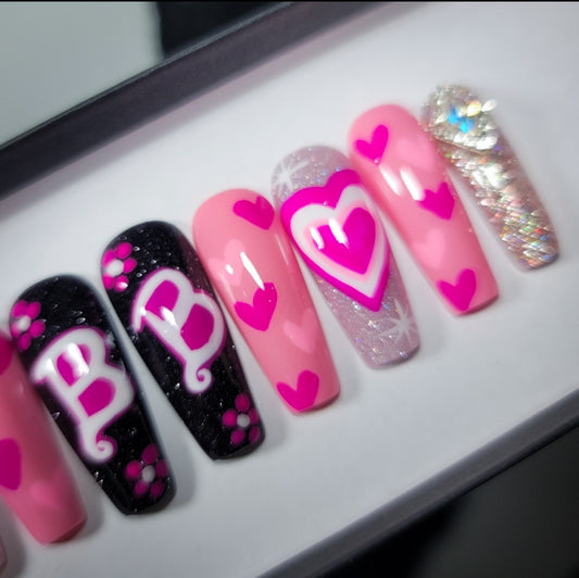 Baddie Press on Nail Set