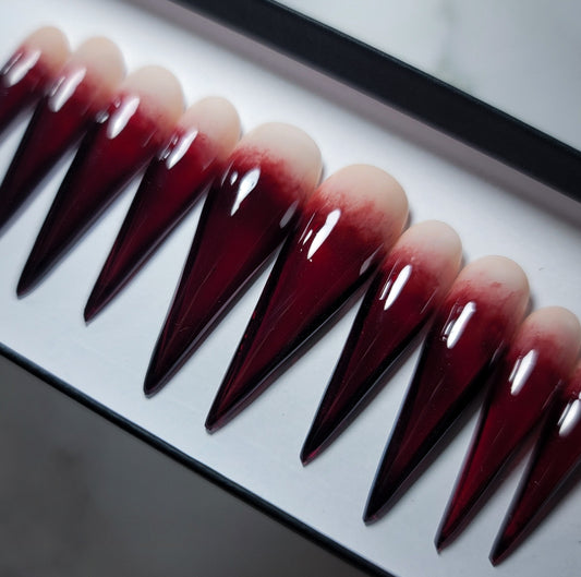 The Scarlet trail Press on Nail Set