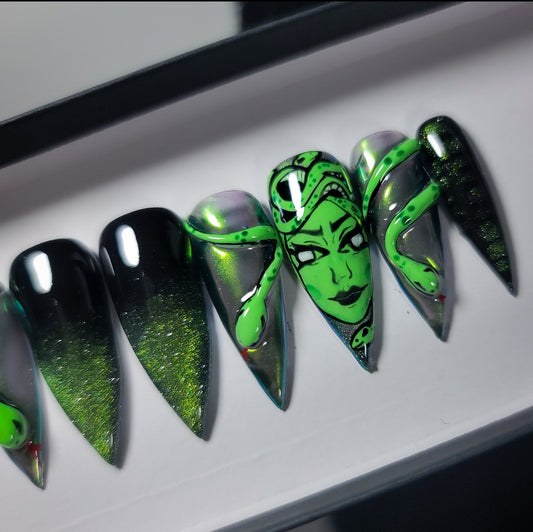 Turn To Stone Press on Nail Set