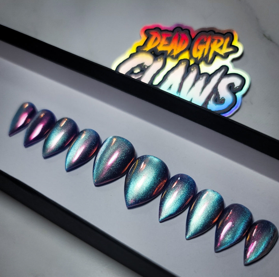 Fire & Ice Press on Nail Set