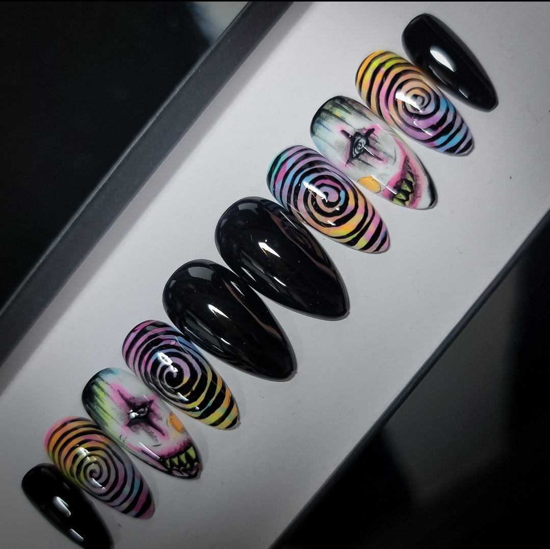 Sweets The Clown (Glow in the Dark) Press on nails