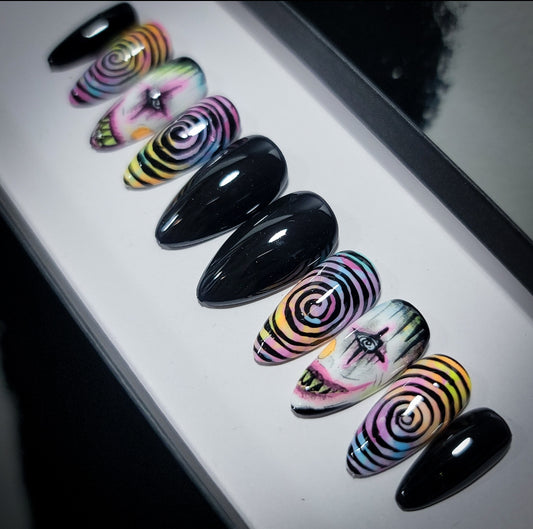 Sweets The Clown (Glow in the Dark) Press on nails