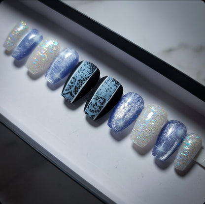 Frostbite Press on Nail Set