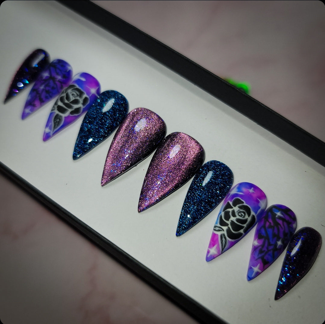 Magic Shadow Press on Nail Set