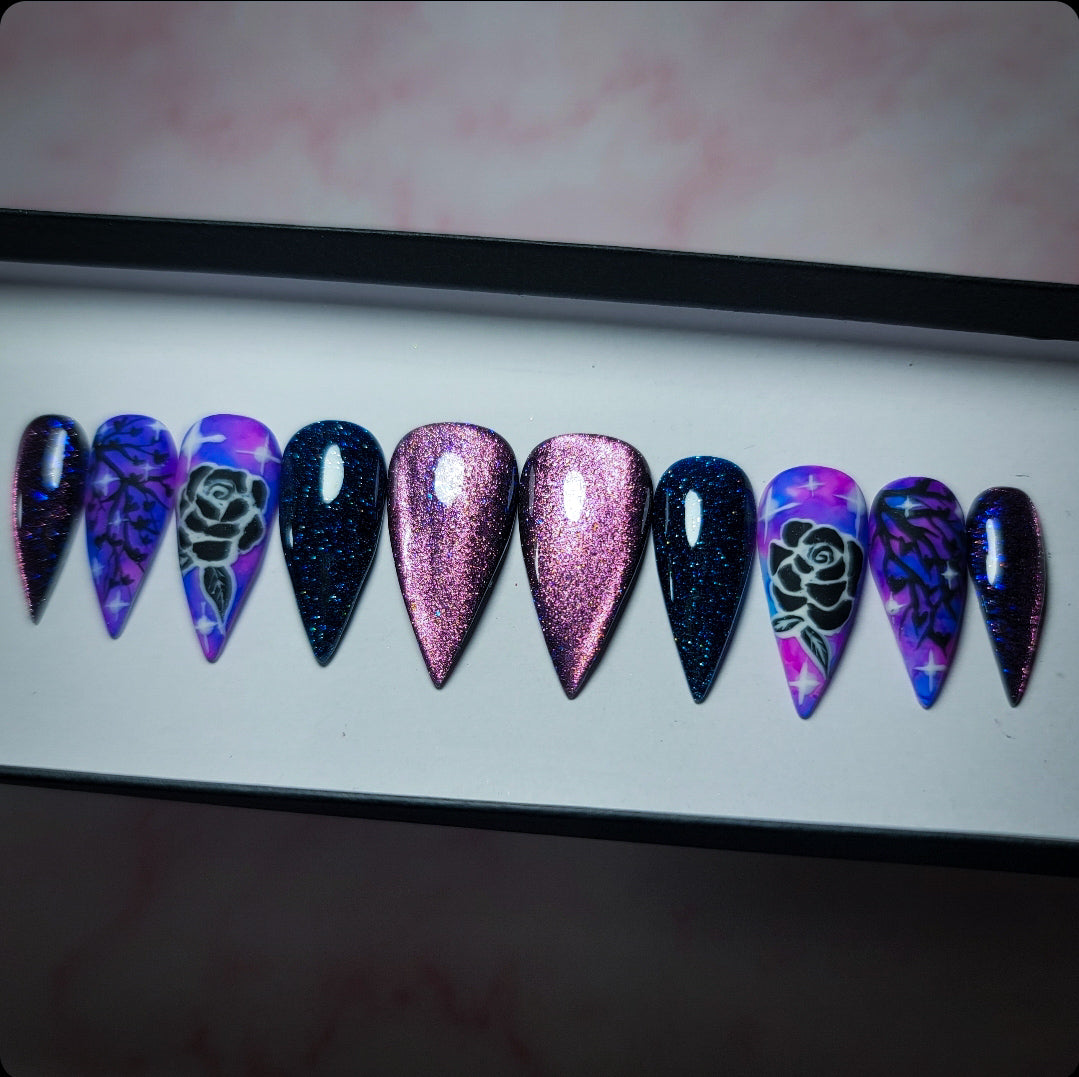 Magic Shadow Press on Nail Set
