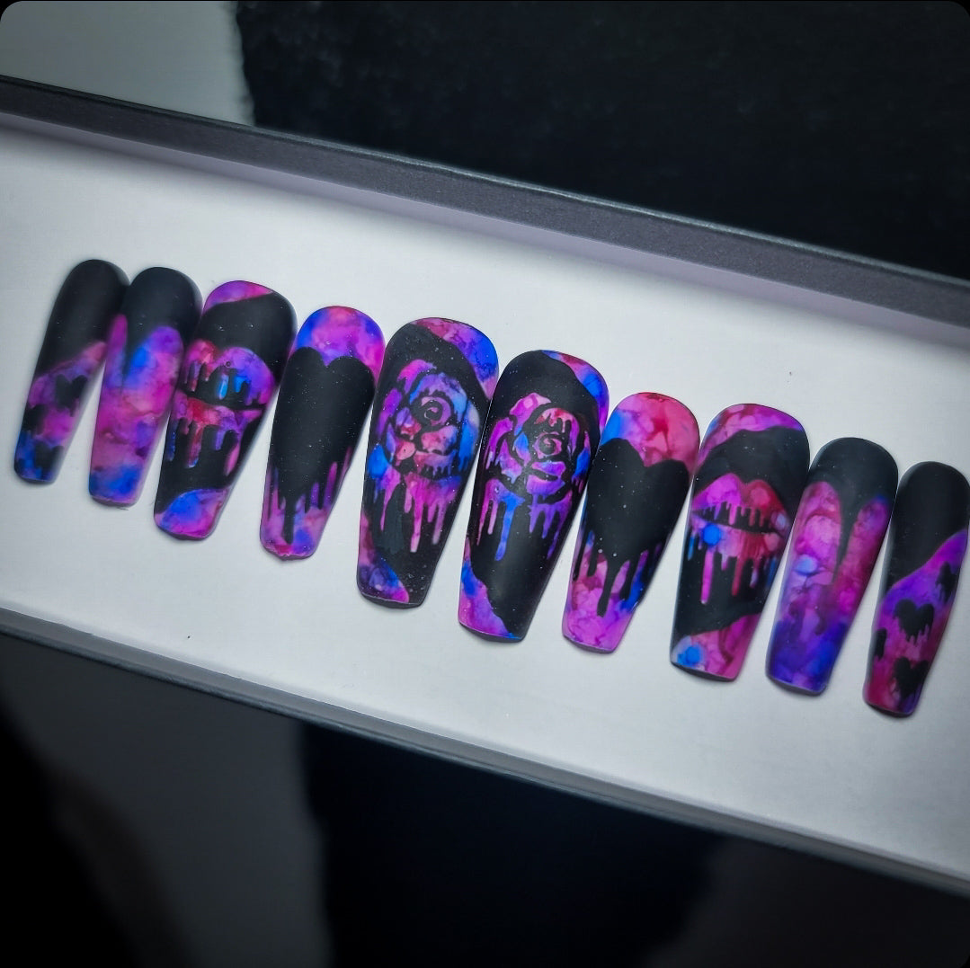 Give You My Heart Press on Nail Set