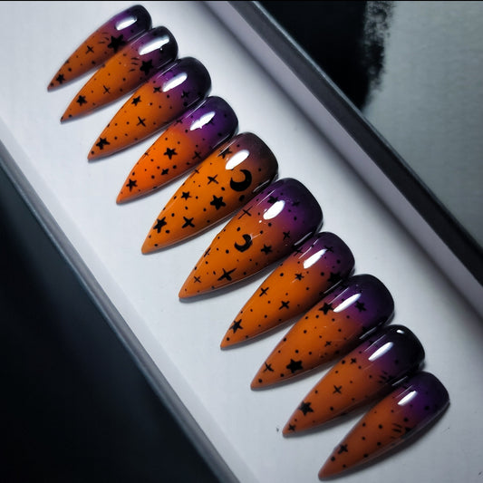 Halloween Night Press on Nail set
