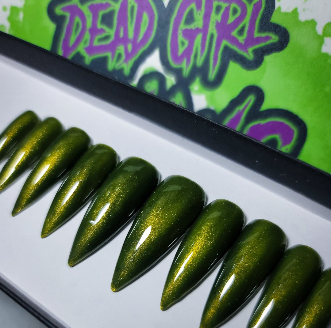 Swamp thing Press on Nail set