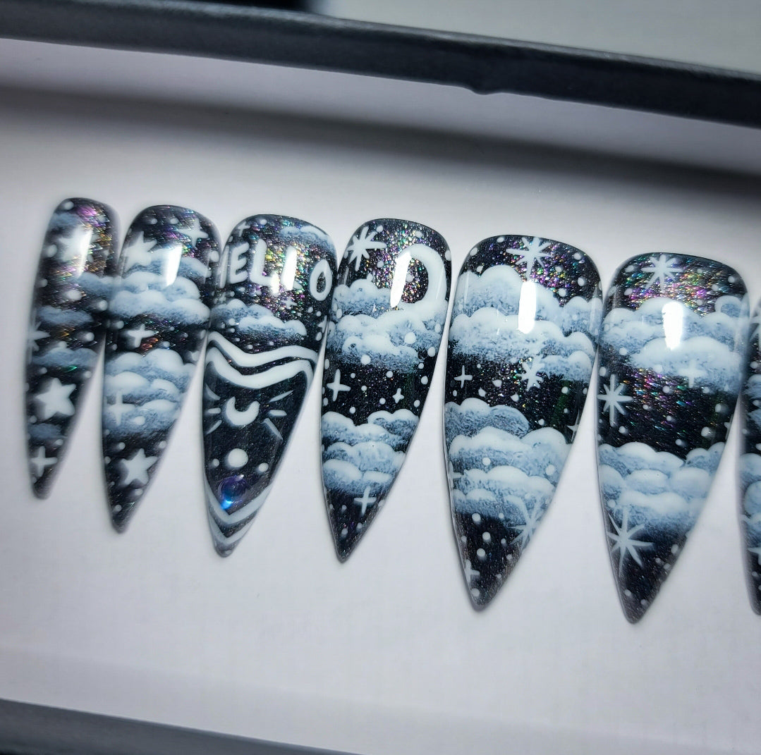 Witchy Press on Nail set