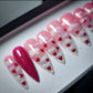 Love is in the air press on nail set