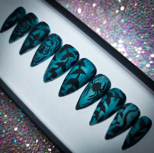 Darkwave Press on nail set